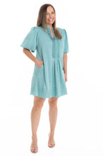 Load image into Gallery viewer, Keep Calm Pintuck Dress