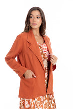 Load image into Gallery viewer, T041 Core Summer Blazer brick