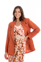 Load image into Gallery viewer, T041 Core Summer Blazer brick