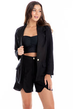 Load image into Gallery viewer, T041 Core Summer Blazer Black