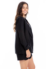 Load image into Gallery viewer, T041 Core Summer Blazer Black