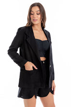 Load image into Gallery viewer, T041 Core Summer Blazer Black
