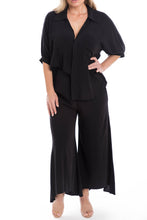 Load image into Gallery viewer, T037 Escape to Paradise - Blouse black