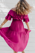 Load image into Gallery viewer, Let's Dance Ruffle Dress