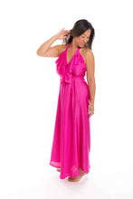 Load image into Gallery viewer, Wave of Wanderlust Halter Maxi Dress