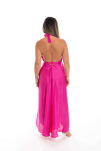 Load image into Gallery viewer, Wave of Wanderlust Halter Maxi Dress