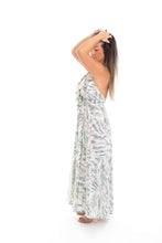 Load image into Gallery viewer, Wave of Wanderlust Halter Maxi Dress