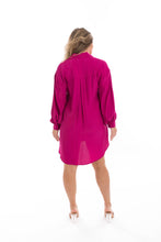 Load image into Gallery viewer, Escape to Paradise Shirt Dress