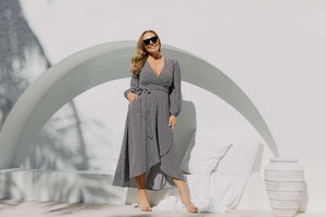 Timeless Beauty Wrap Dress